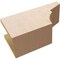 Ekena Millwork 6in. W x 8in. H x 16in. L Monterey Woodgrain TimberThane Rafter Tail, Primed Tan RFTUR06X08X16MONRCPR - alternate 2